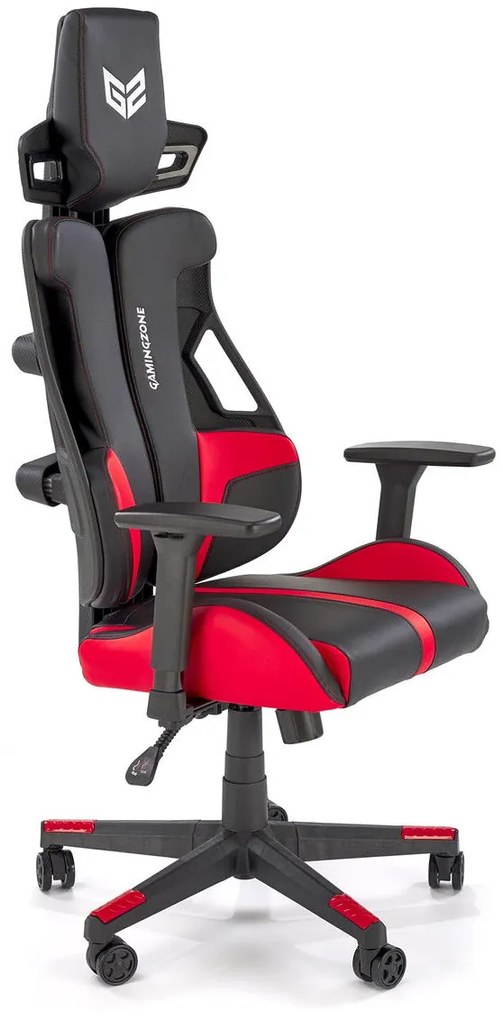 ΚΑΡΕΚΛΑ ΓΡΑΦΕΙΟΥ / GAMER SPEED ΚΟΚΚΙΝΟ / ΜΑΥΡΟ 66x68x130-137cm