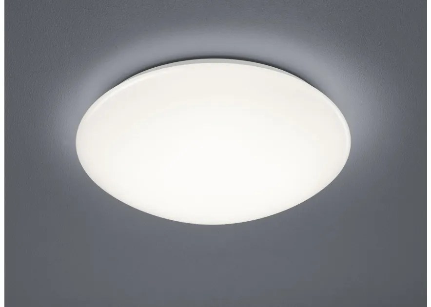 Πλαφονιέρα Φωτιστικό Μπάνιου LED 15W Λευκό IP44 Paolo 686014001 Trio Lighting-686014001-Λευκό 686014001
