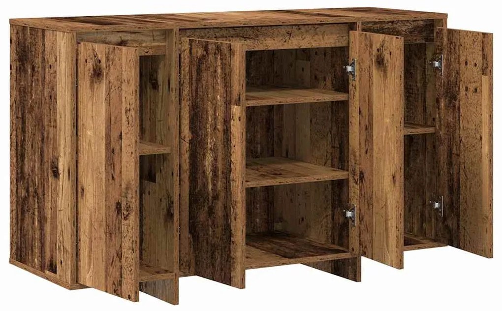 vidaXL Πλαϊνό γραφείο Παλαιό ξύλο 120 x 41 x 75 εκ. Επεξεργασμένο ξύλο