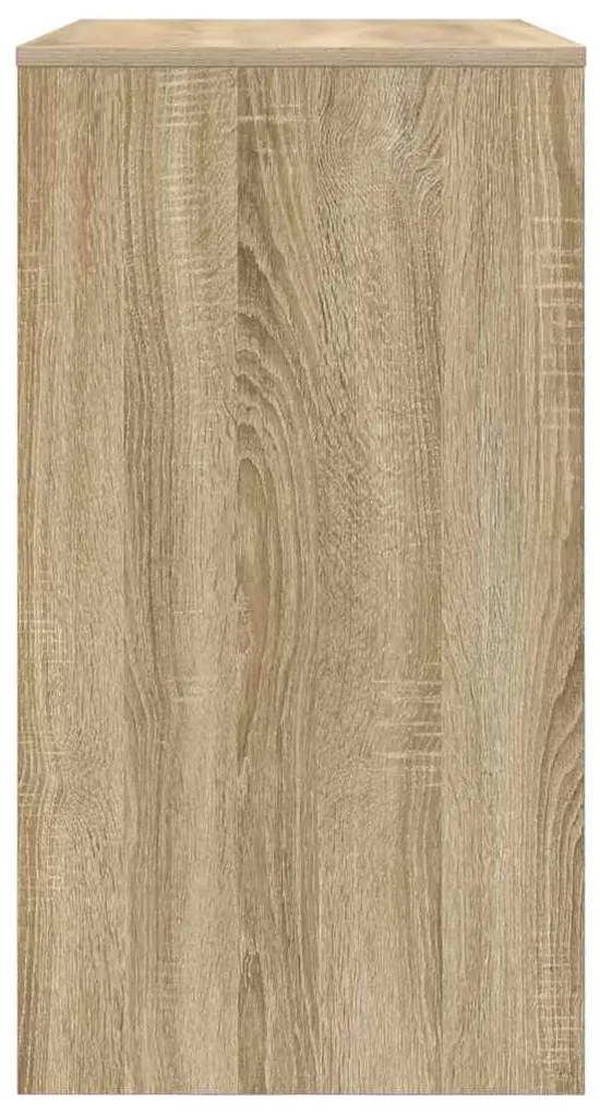 vidaXL Γραφείο Sonoma Δρυς 77,5 x 43 x 79 εκ Επεξεργασμένο ξύλο