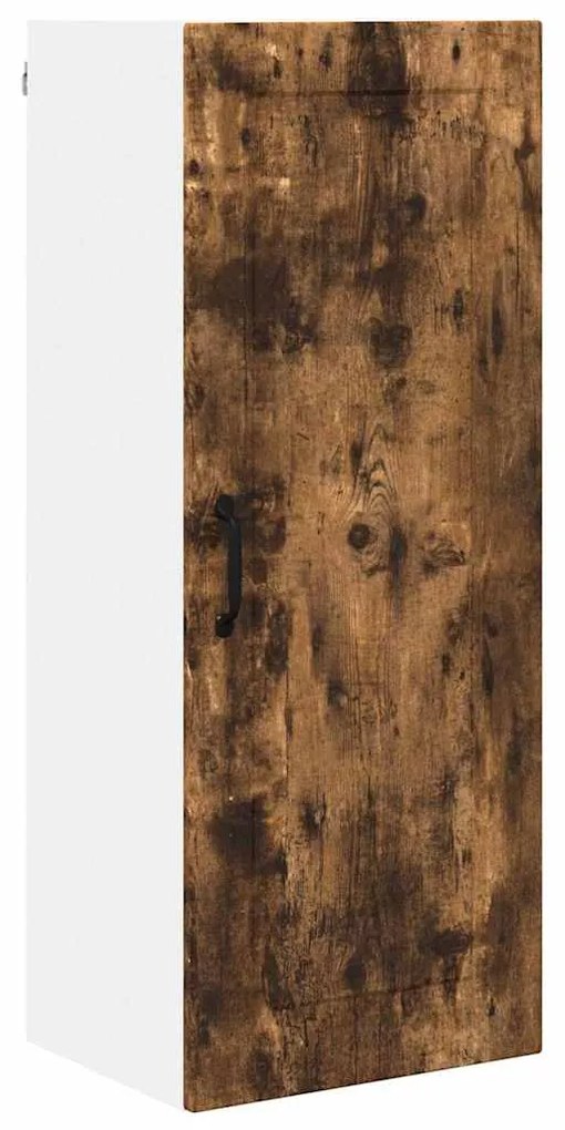 vidaXL Κρεμαστό ντουλάπι κουζίνας Καπνιστό Δρύς 40 x 31 x 100 εκ.