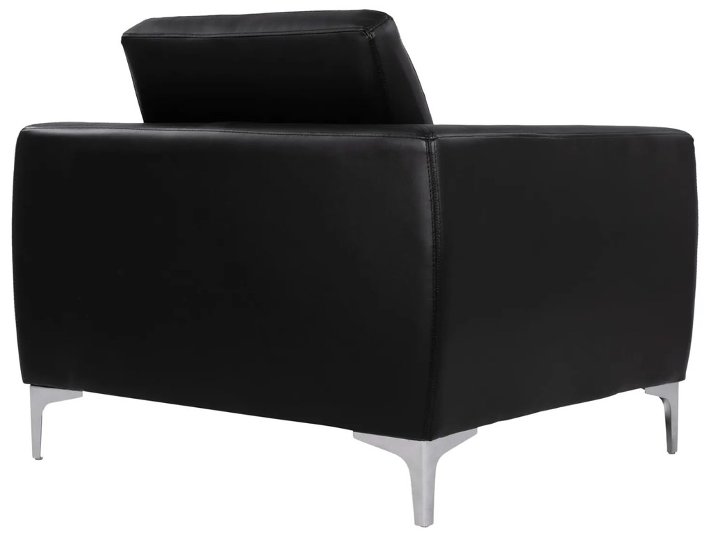 Πολυθρόνα KENZIE C3121.11 με PU Μαύρο 89x81x81 εκ. 89x81x81 εκ.