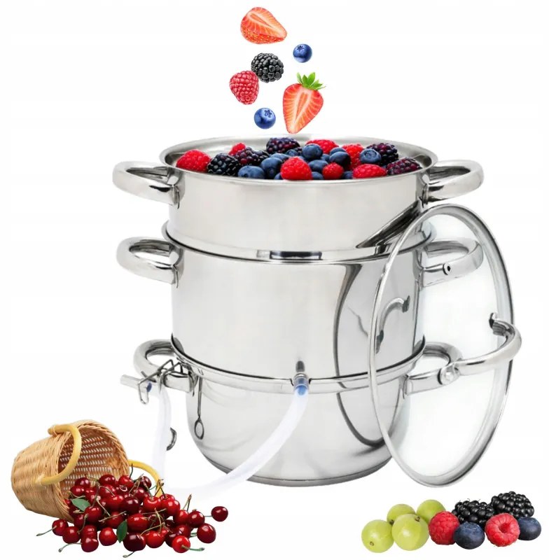 Αποχυμωτής Topfann GS-01201-26JS-1, 8 l, 26cm, επαγωγικός, Inox