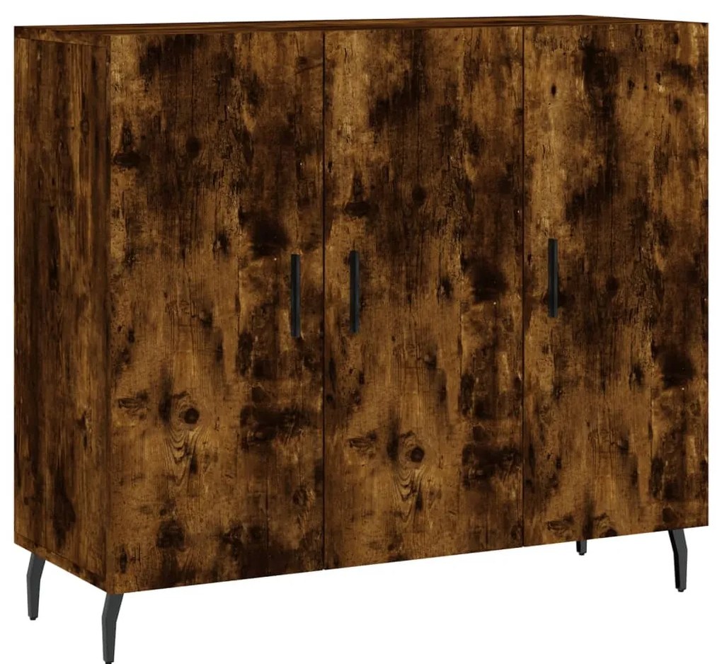 vidaXL Ντουλάπι Καπνιστή Δρυς 90x34x80 εκ. Επεξεργασμένο Ξύλο