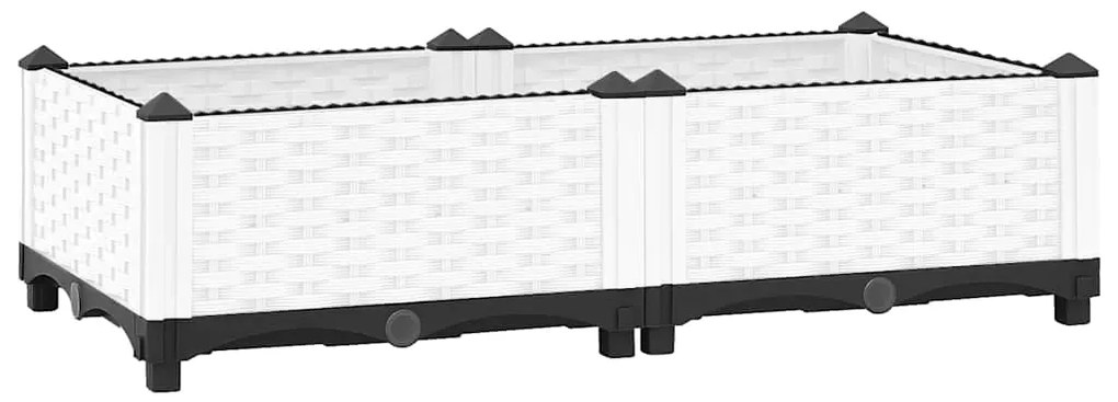 vidaXL Ζαρντινιέρα 80 x 40 x 23 εκ. από Πολυπροπυλένιο