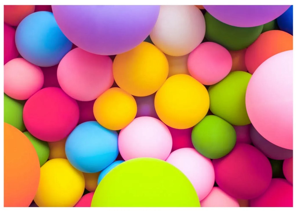 Φωτοταπετσαρία - Colourful Balls 100x70
