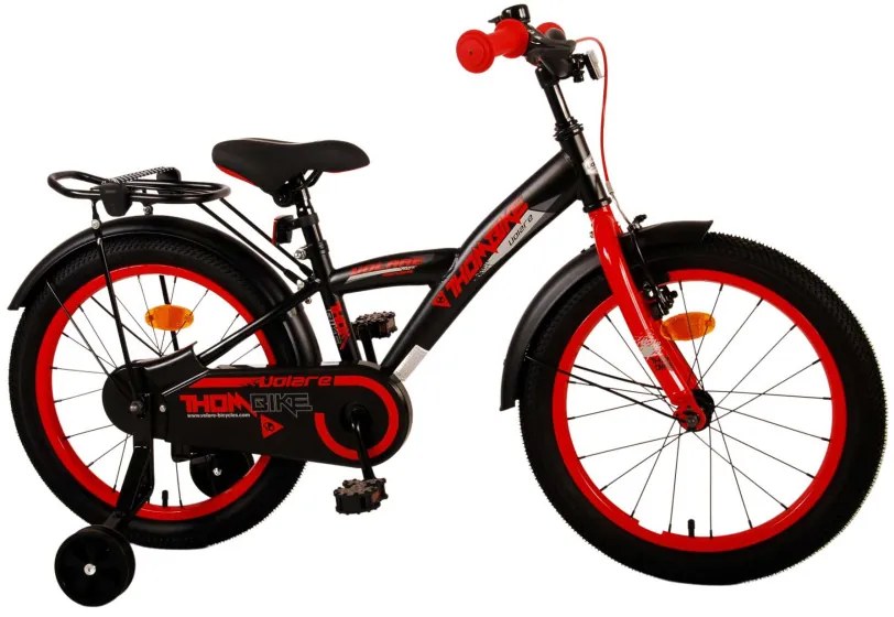 Thombike 18 Inch 24 cm Boys Coaster Brake BlackRedVolare