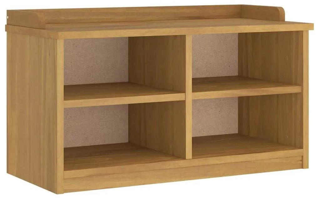 vidaXL Πάγκος διαδρόμου "SANDNES" 87x40x50 εκ. Πεύκο μασίφ ξύλο