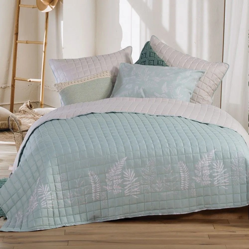 Κουβερλί Assia Mint Nef-Nef Queen Size 240x220cm Microfiber-Polyester