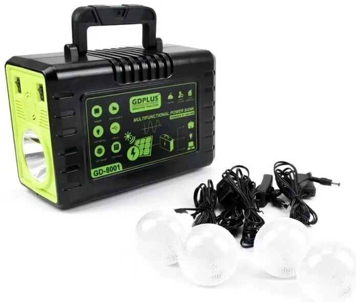 GDPlus Ηλιακό σύστημα φωτισμού 300W GD-8001