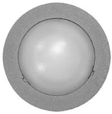 Απλίκα Φωτιστικό Τοίχου Ψυχρό Λευκό 5 LED 0.3W IP54 Στεγανό Στρογγυλό Lumen-3-973260-Γκρι 3-973260