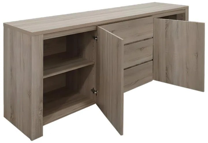 Μπουφές Kalya σε sonoma απόχρωση 220x49x89.5εκ 220x49x89.5 εκ.