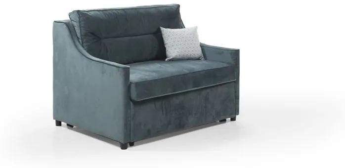 Καναπές-πολυθρόνα με λειτουργιά κρεβάτι, Katy, μπλε -117x90x100cm -ΕΜΟ-TED-221