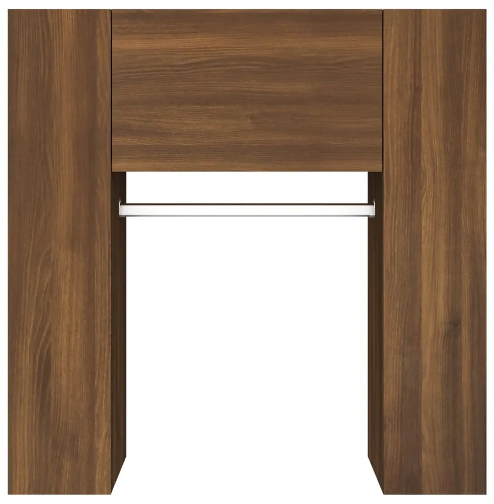 vidaXL Ντουλάπι Διαδρόμου Καφέ Δρυς 97,5 x 37 x 99 εκ. Επεξεργ. Ξύλο