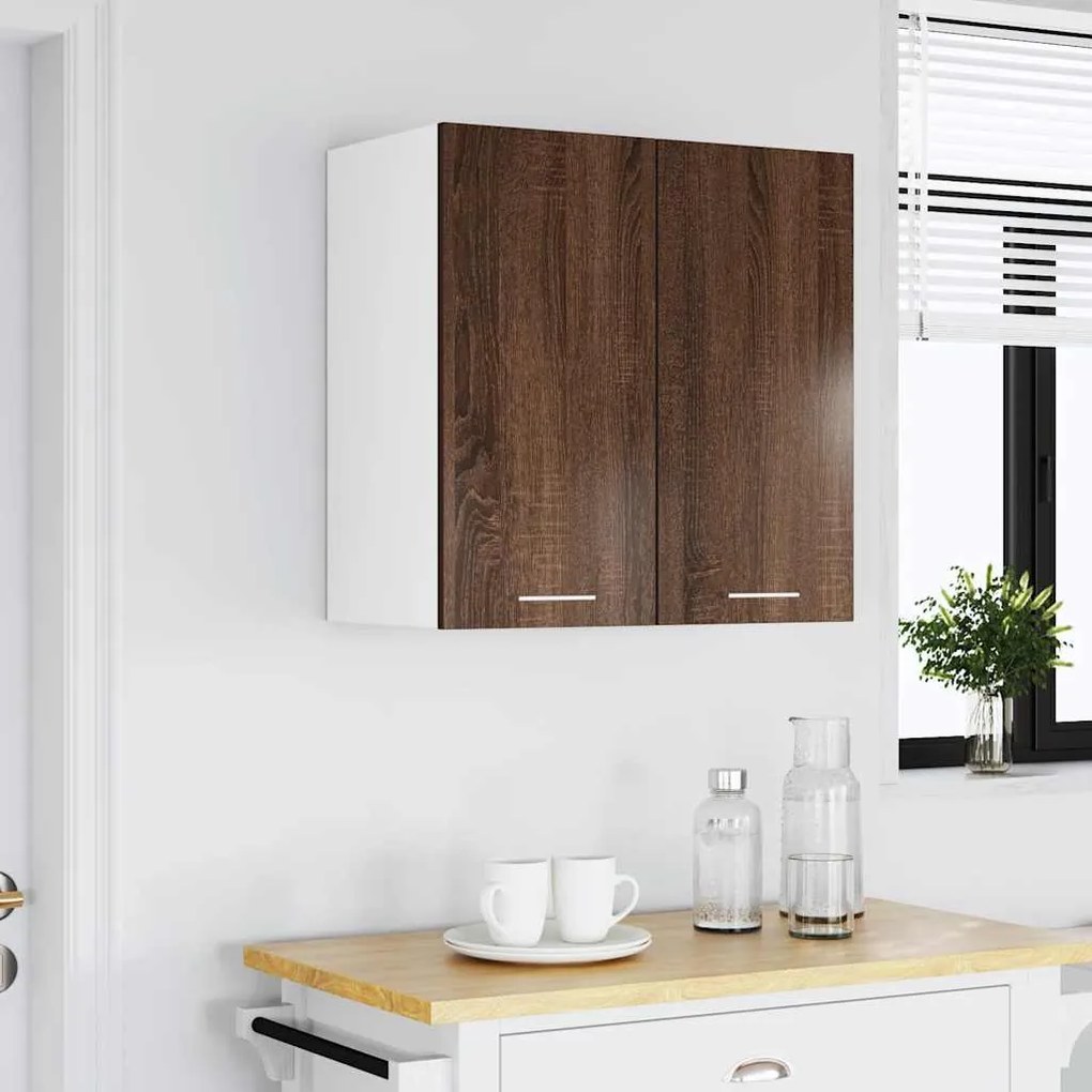 vidaXL Κρεμαστό Ντουλάπι Lyon Καφέ Δρυς 60x31x60εκ. Επεξεργασμένο Ξύλο