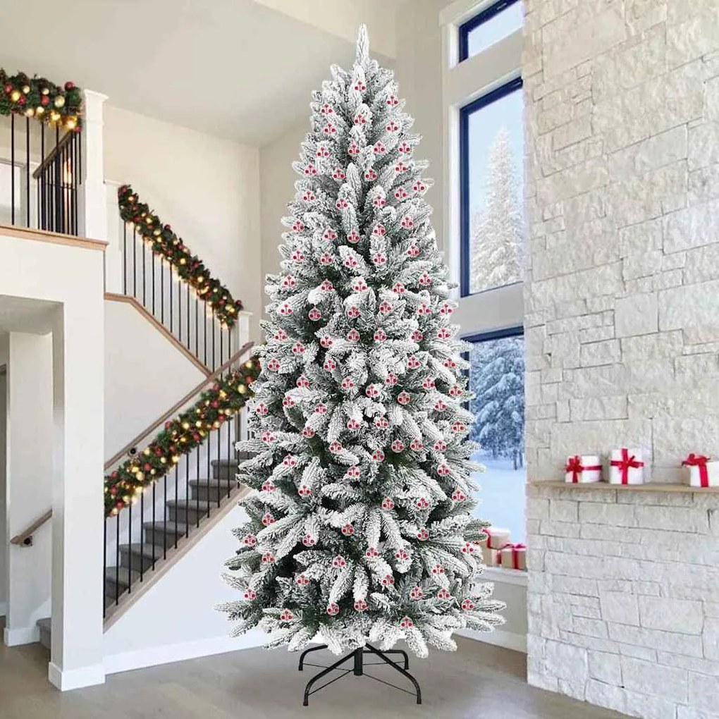 vidaXL Σετ Χριστουγεννιάτικων Στρογγυλών Μπαλίτσων 200 pcs Ø 5 εκ.