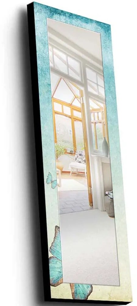 Καθρέπτης Τοίχου 755MER1165 40x120cm Multi Wallity Wood, Fabric