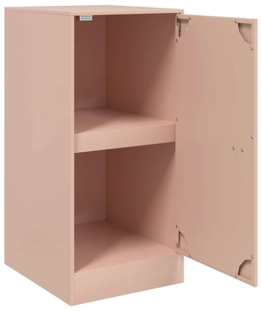 vidaXL Ντουλάπι Ροζ 34,5x39x73 εκ. από Ατσάλι