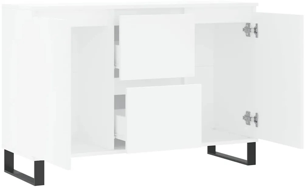 vidaXL Μπουφές Λευκός 104 x 35 x 70 εκ. από Επεξεργασμένο Ξύλο