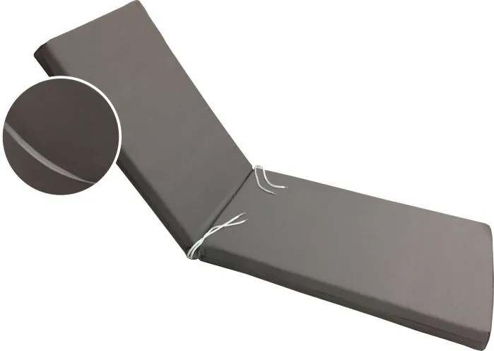 Tesias Στρώμα ξαπλώστρας 6cm γκρι-Tesias  TES-1663
