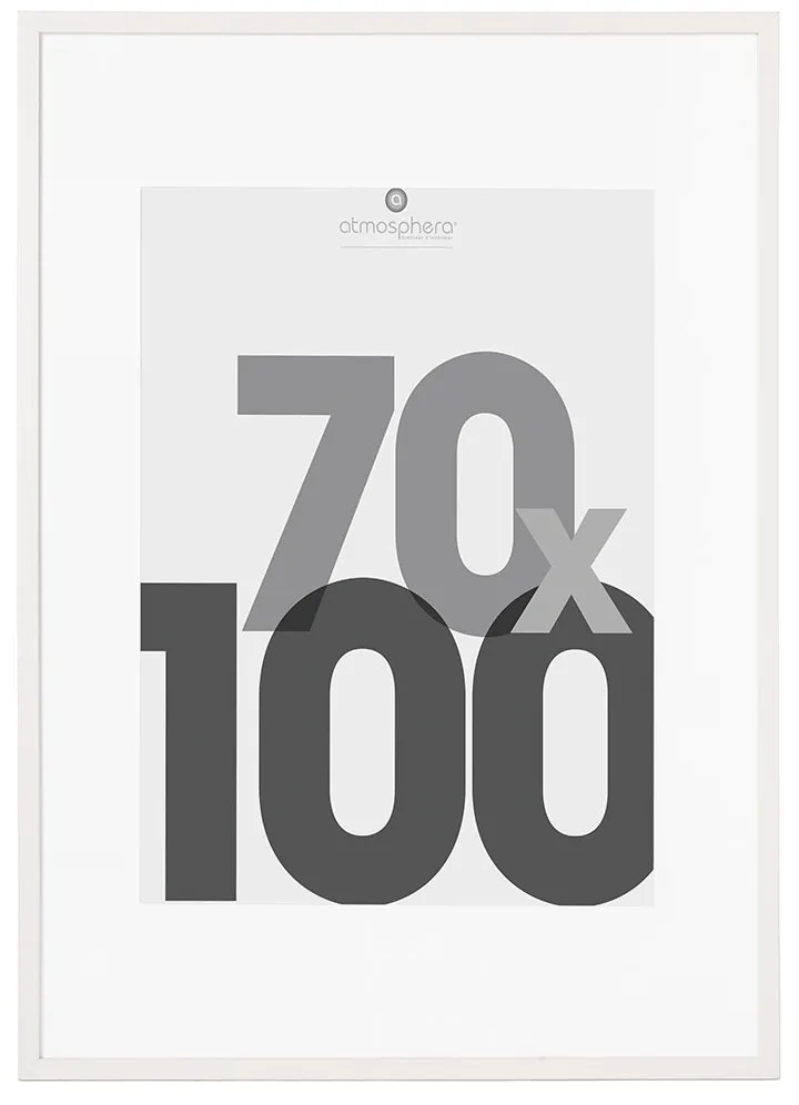 Κορνίζα (70x100) A-S White Frame 121163B