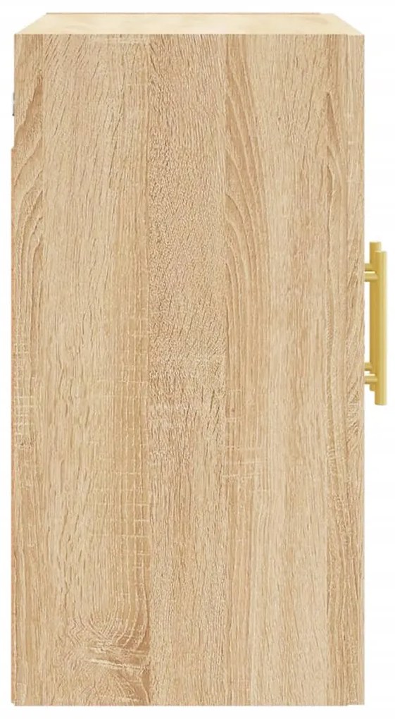 vidaXL Ντουλάπι Τοίχου Sonoma Δρυς 60x31x60 εκ. Επεξεργασμένο Ξύλο
