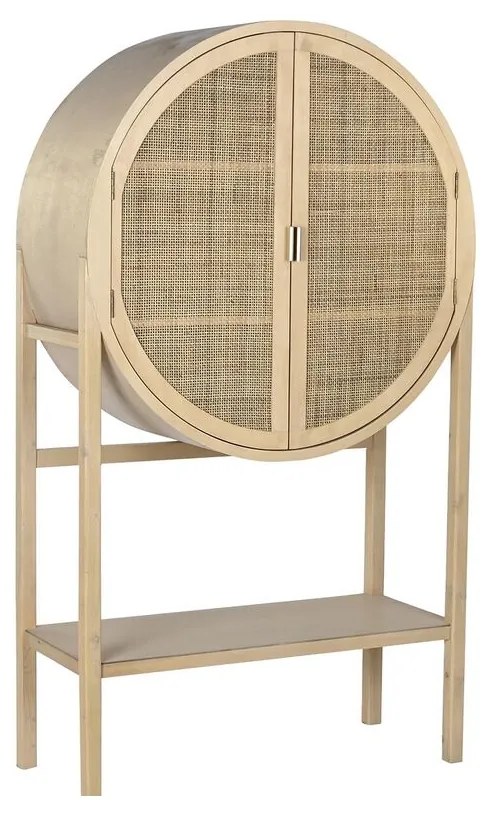 Σκευοθήκη DKD Home Decor Φυσικό Ξυλο παουλόβνια Ξύλο MDF 90 x 40 x 160 cm