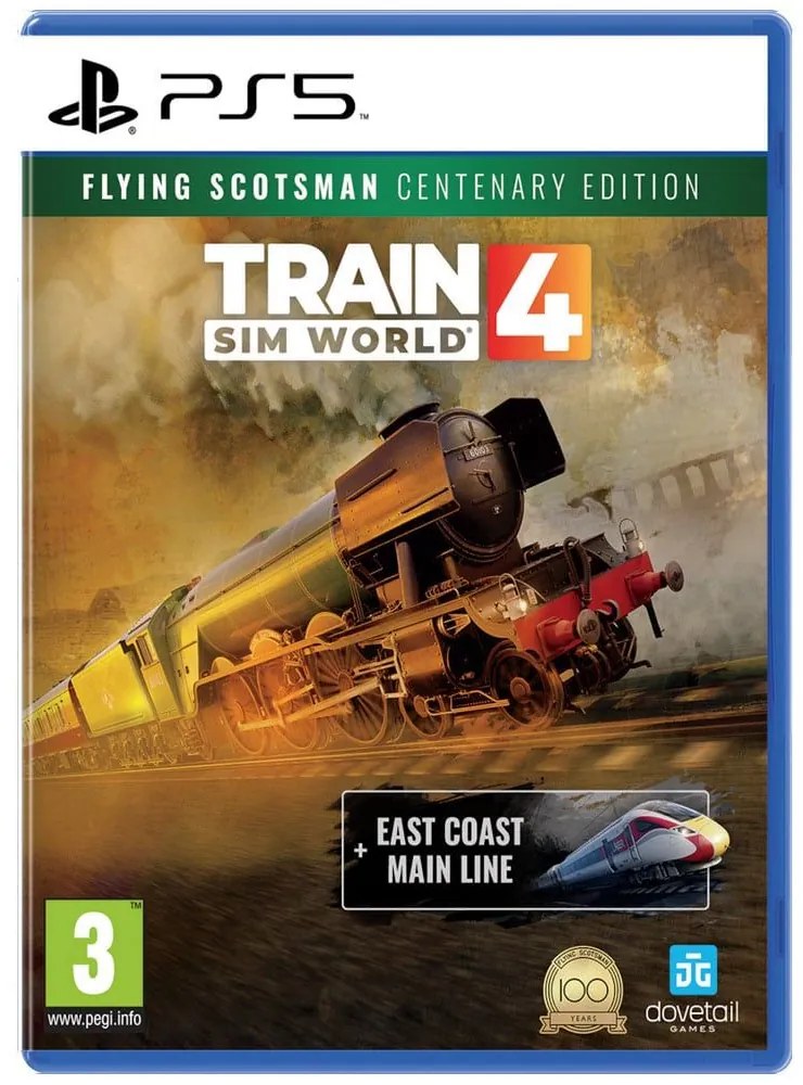 Παιχνίδι PS5 Train Sim World 4 Includes Flying Scotsman 100887 3 Ετών+