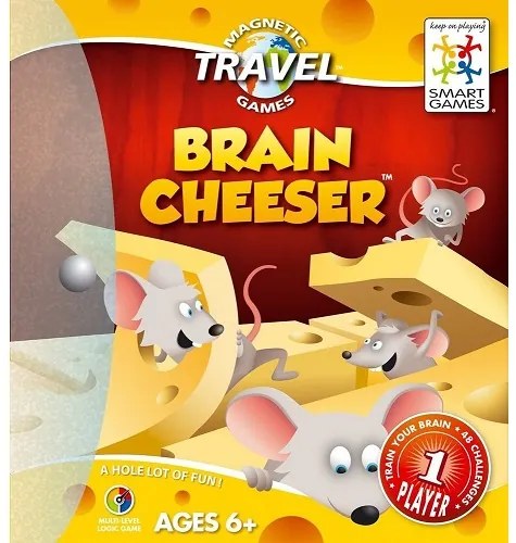 SMARTGAMES ΕΠΙΤΡΑΠΕΖΙΟ ΜΑΓΝΗΤΙΚΟ BRAIN CHEESER (48 CHALLENGES)