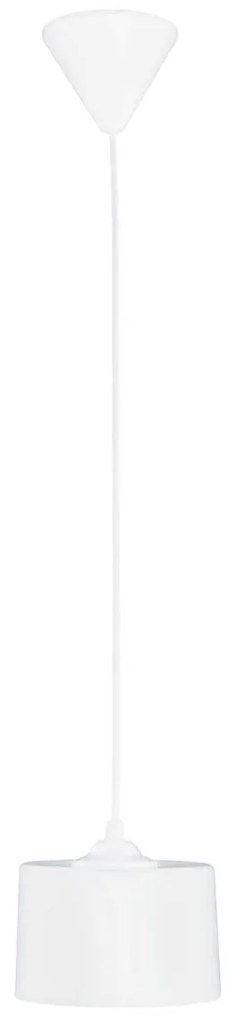 Φωτιστικό Οροφής Μονόφωτο Heronia Drum White 35-0081
