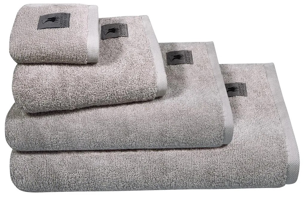 Πετσέτα Προσώπου (50x90) Greenwich Polo Club Cozy 460gsm Γκρι