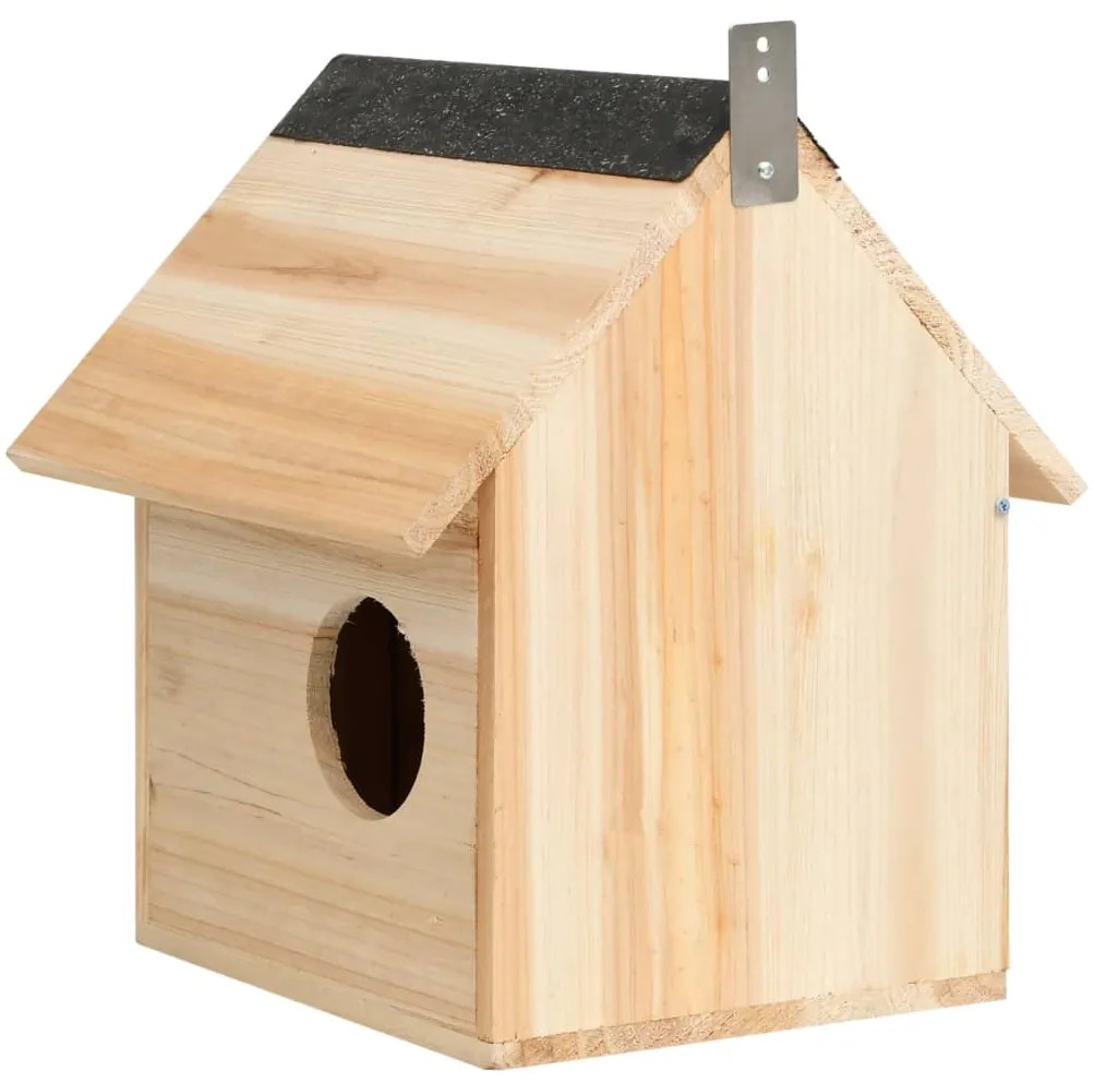 vidaXL Σπιτάκι Σκίουρου 26 x 25 x 29 εκ. Μασίφ Ξύλο Ελάτης