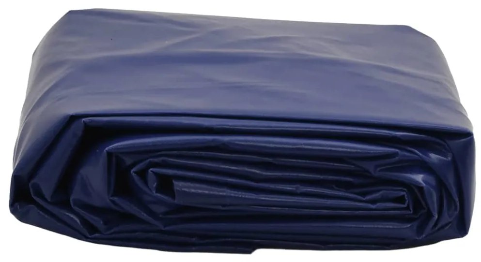 vidaXL Μουσαμάς Μπλε 5 x 6 μ. 650 γρ./μ²
