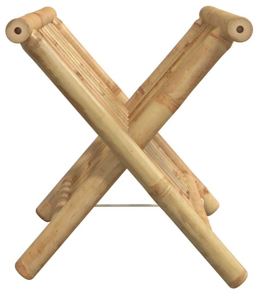 vidaXL Θήκη Περιοδικών 42 x 30,5 x 34,5 εκ. Μπαμπού