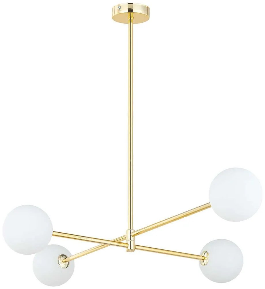 Φωτιστικό Οροφής Sarius 4737 4xG9 6W 90x61cm Gold TK Lighting