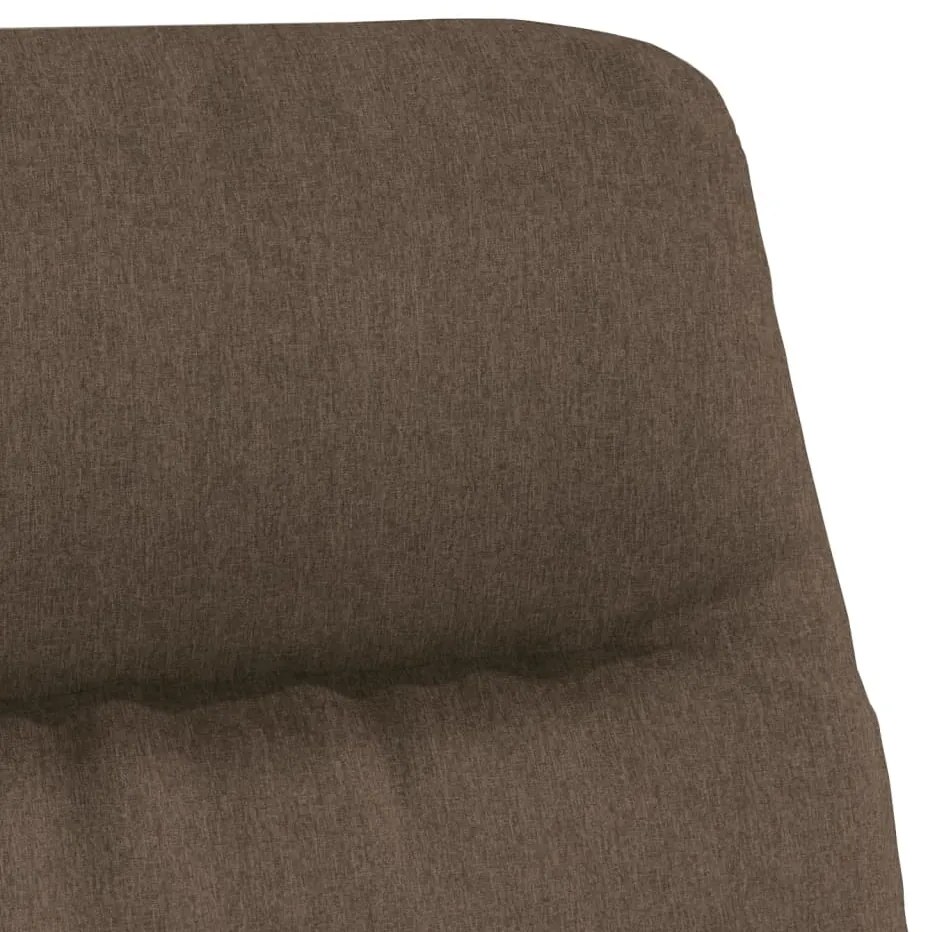 vidaXL Πολυθρόνα Relax Taupe Υφασμάτινη