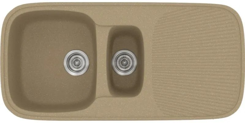 Νεροχύτης Sanitec 301-Metallic Cream