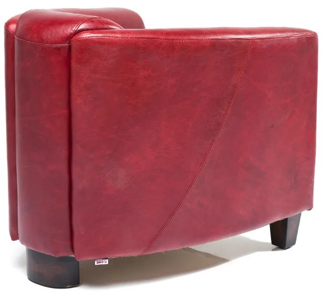 Πολυθρόνα Cigar Lounge Κόκκινη 72x83x70εκ - Κόκκινο