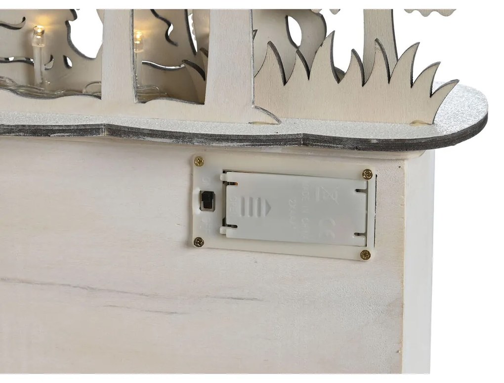 Εορταστικό Ημερολόγιο DKD Home Decor Ξύλο 34 x 8,5 x 36,5 cm (x2)