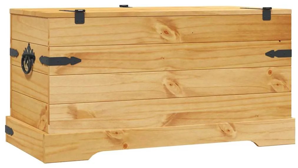 vidaXL Μπαούλο Μεξικάνικο Στιλ Corona 91 x 49,5 x 47 εκ. Ξύλο Πεύκου