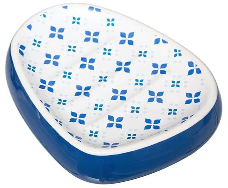 Σαπουνοθήκη Al Zula 07.161068A Blue-White Ceramic