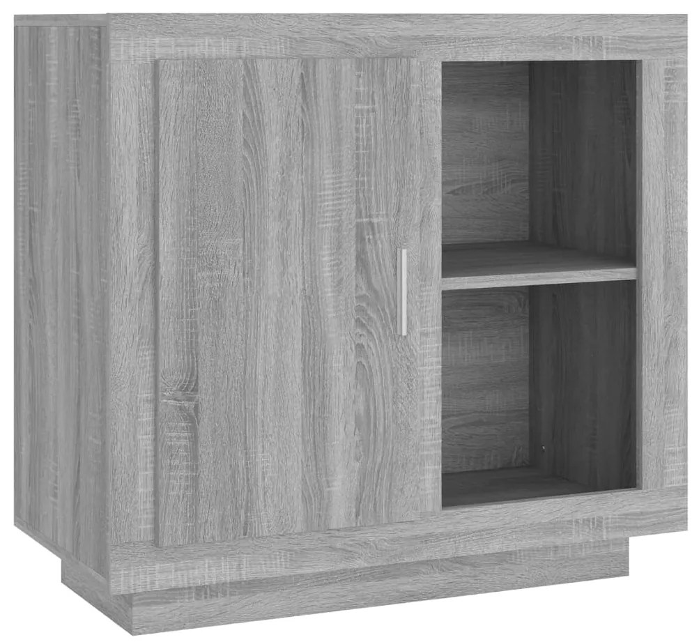 vidaXL Ντουλάπι Γκρι Sonoma 80 x 40 x 75 εκ.