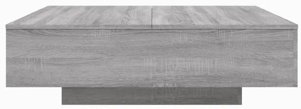 vidaXL Τραπεζάκι Σαλονιού Γκρι Sonoma 100 x 100 x 31 εκ. Επεξεργ. Ξύλο