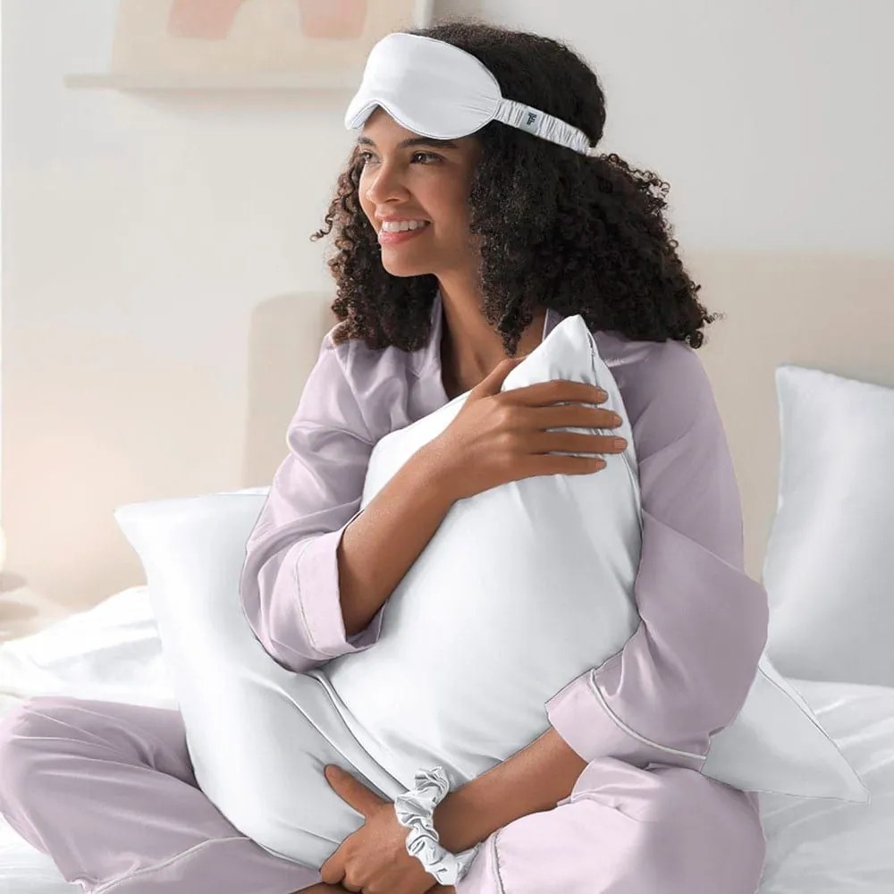 Σετ Ύπνου Beauty Sleep (Σετ 3τμχ) Ice Feel And Touch 50Χ70 Μετάξι