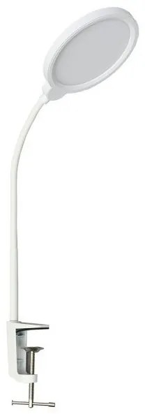 Επιτραπέζιο Φωτιστικό Γραφείου LED 10W 3000-6000K με Μέγγενη Spotlight-6702-Λευκό 6702