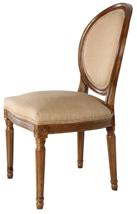 Καρέκλα τραπεζαρίας ξύλο-ύφασμα 39213