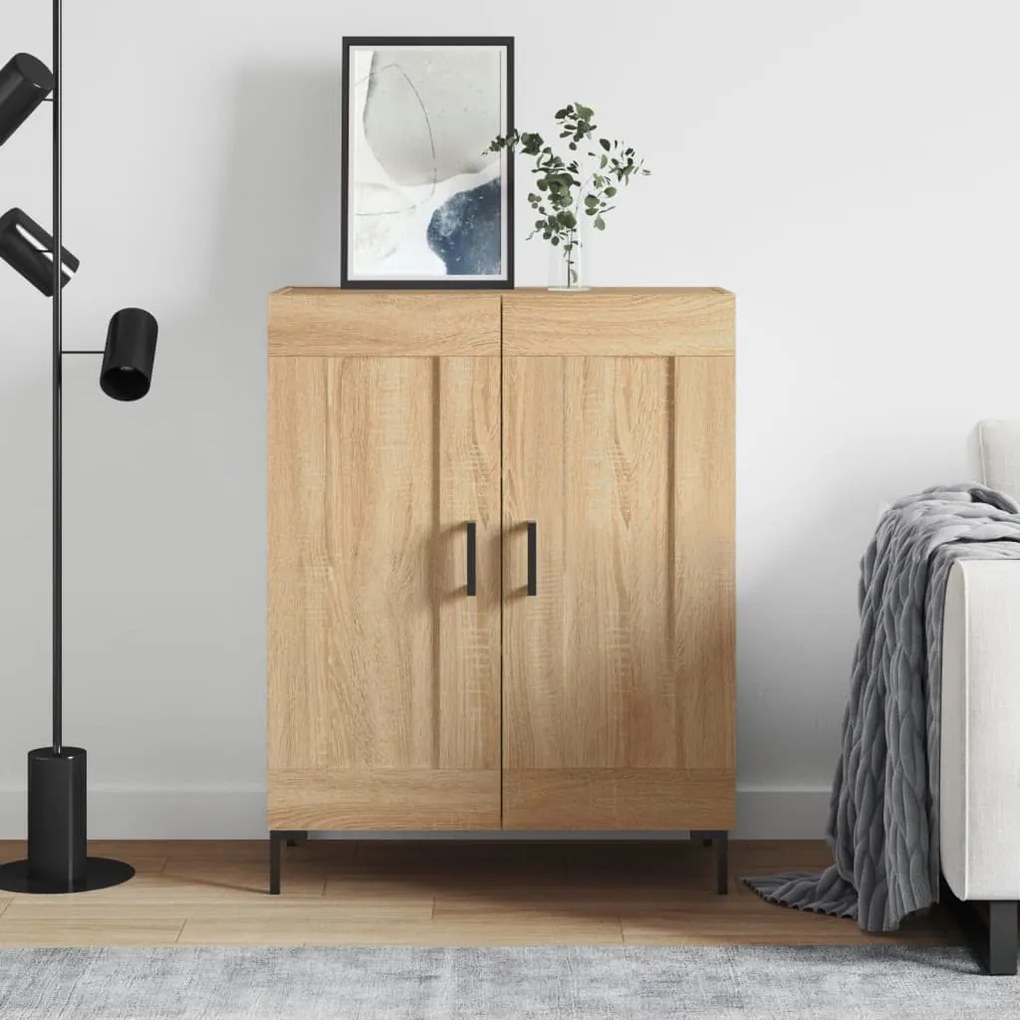 vidaXL Ντουλάπι Sonoma Δρυς 69,5 x 34 x 90 εκ. από Επεξεργασμένο Ξύλο