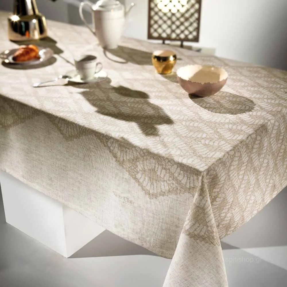 Τραπεζομάντηλο (140x250) Saint Clair 1026 Natural