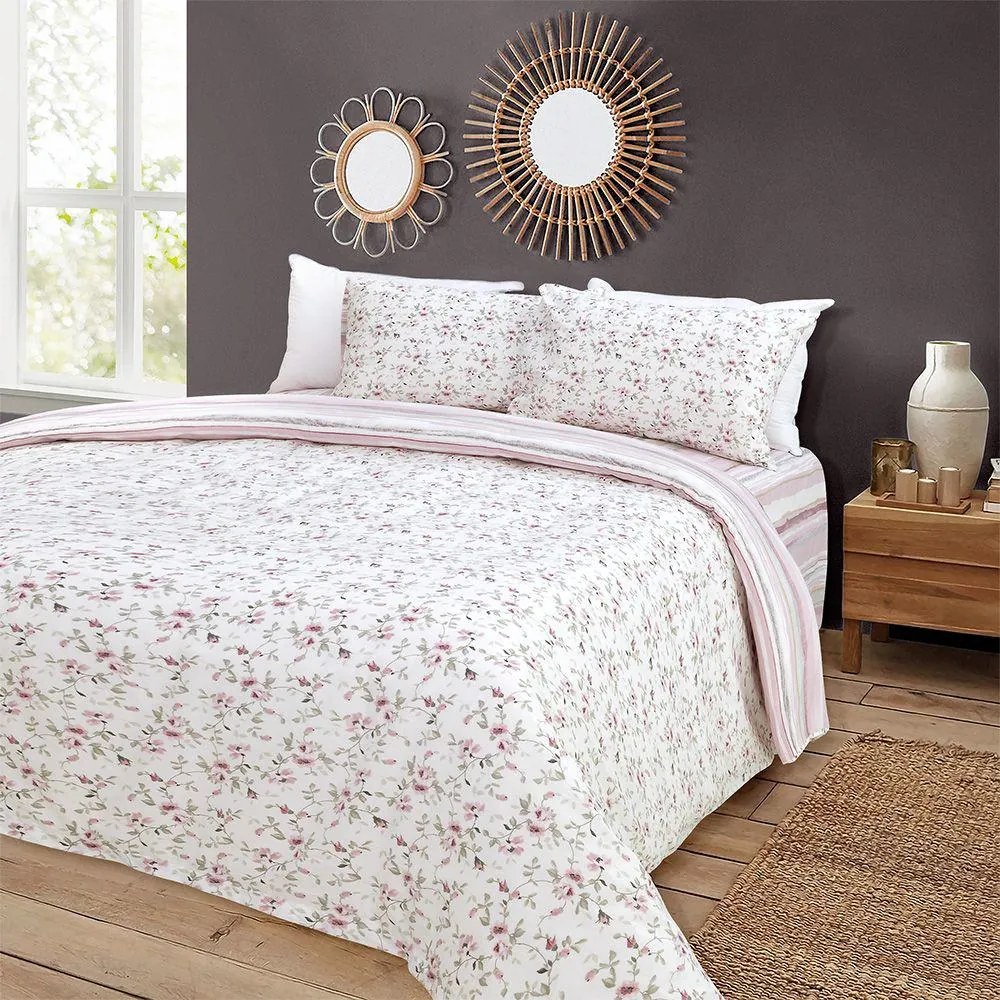 LINO ΣΕΤ ΠΑΠΛΩΜΑΤΟΘΗΚΗ AGNE ROSE FLANNEL 220X240