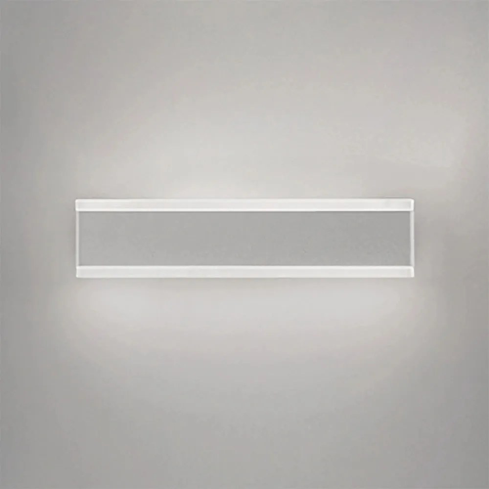 Φωτιστικό Τοίχου - Απλίκα Riga LD0108B3 30,5x8x5,5cm Led Triac 2x9,5W 2x734Lm White Zafferano